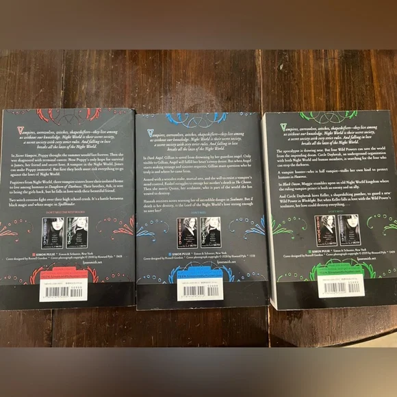 NIGHT WORLD set of 3 new Teen Vampire books LJ Smith - Picture 3 of 6